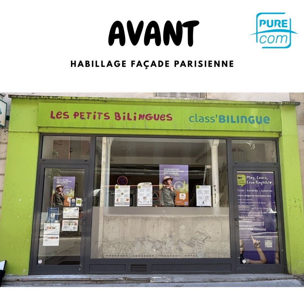 Transformation de façade à Paris