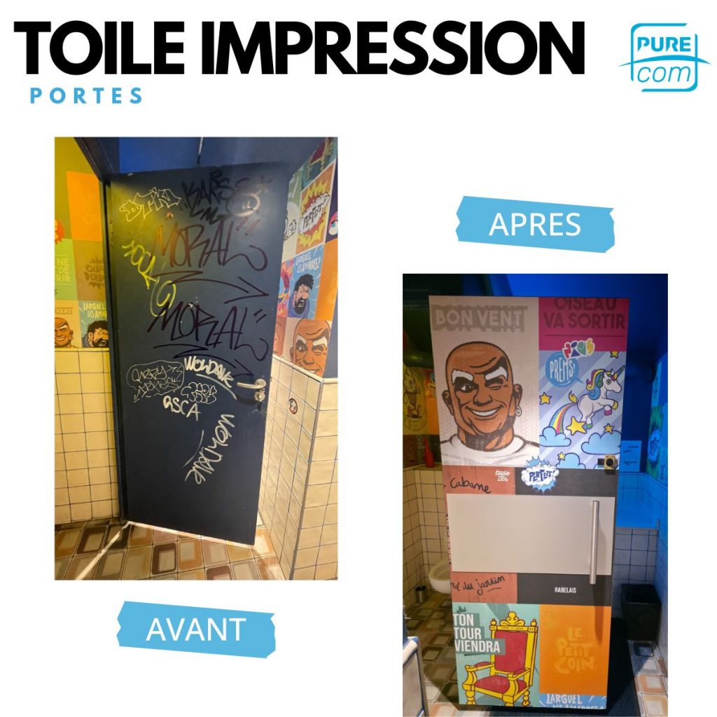 Toile imprimée sur-mesure