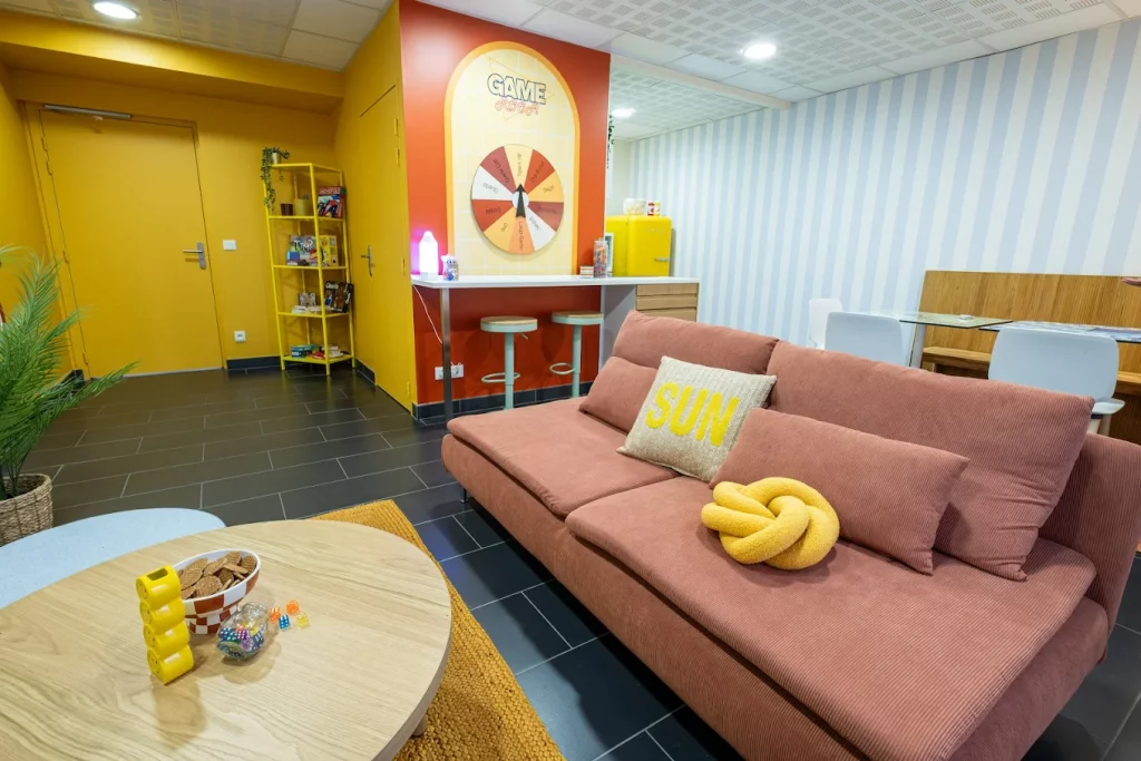 Rénovation des espaces communs de Studéa Bordeaux Chartrons