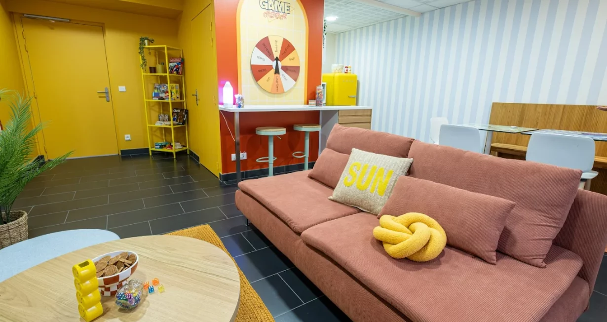 Rénovation des espaces communs de Studéa Bordeaux Chartrons