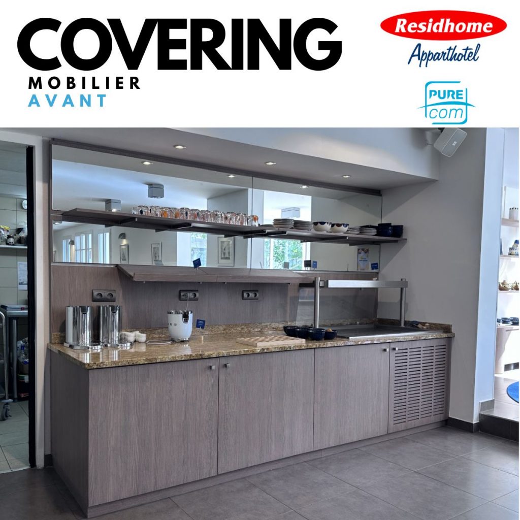 Covering d'ascenseurs et de mobilier hôtelier