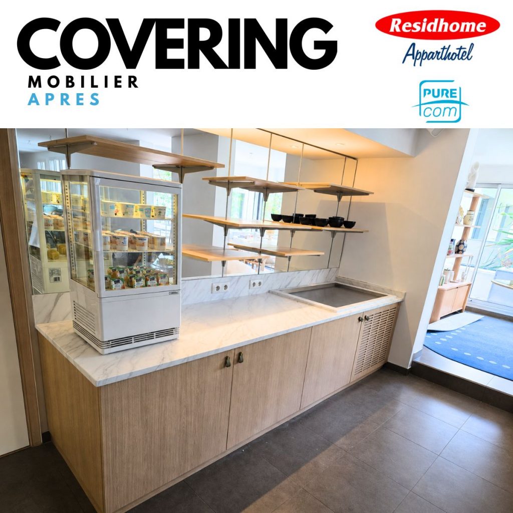 Covering d'ascenseurs et de mobilier hôtelier