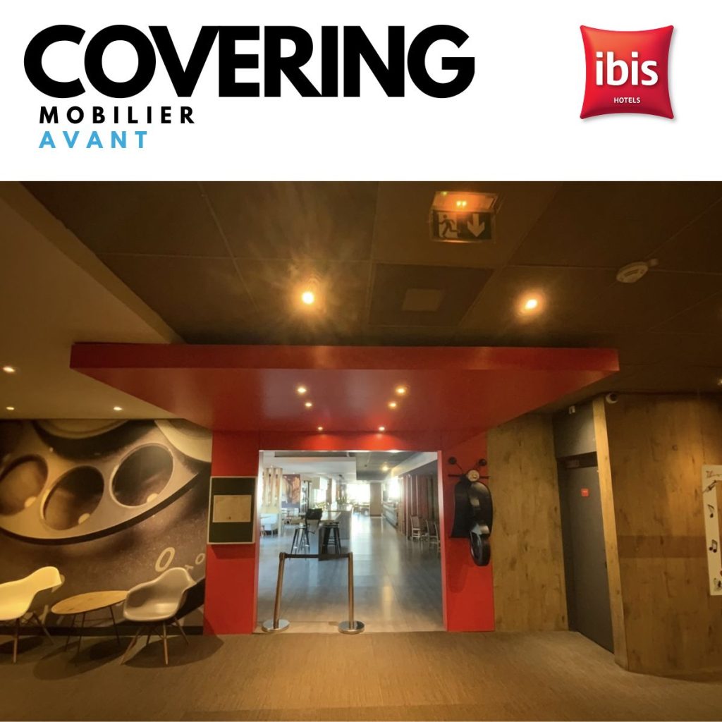 Rénovation covering de surface : IBIS Paris Porte d'Italie