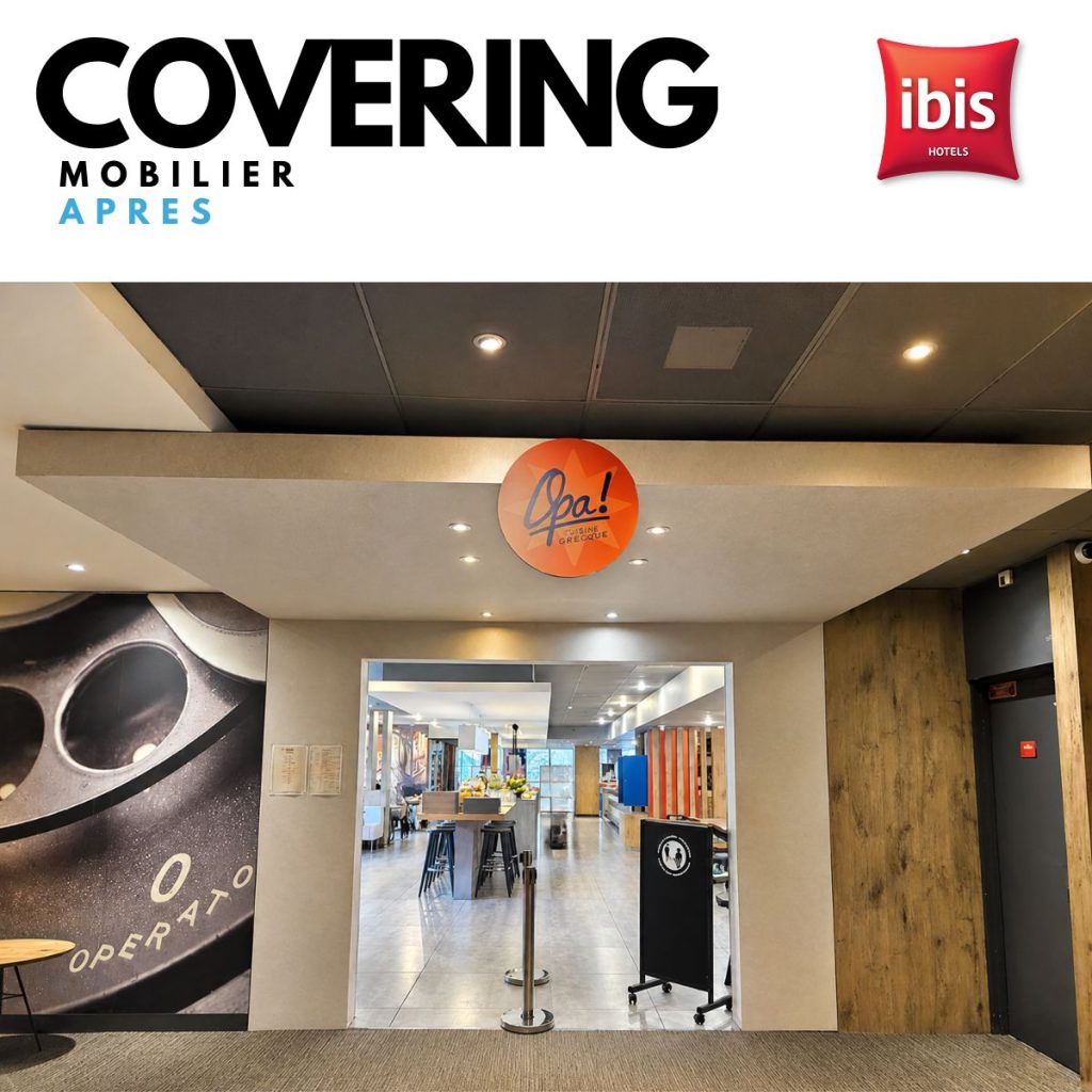 Rénovation covering de surface : IBIS Paris Porte d'Italie