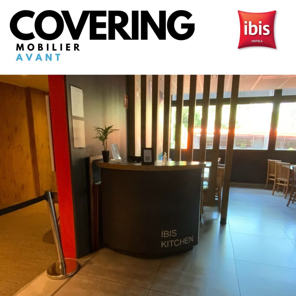 Rénovation covering de surface : IBIS Paris Porte d'Italie